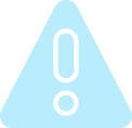 ícone exclamação azul