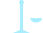 ícone balança azul