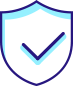 ícone safety azul
